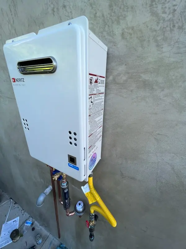 Tankless water heater installation for Mylith Park homes